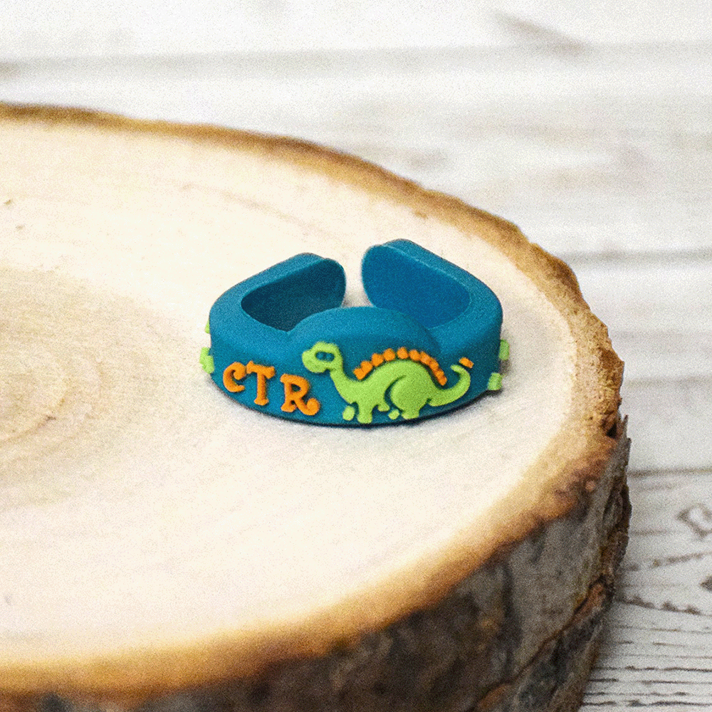Dinosaur Adjustable CTR Ring, , large