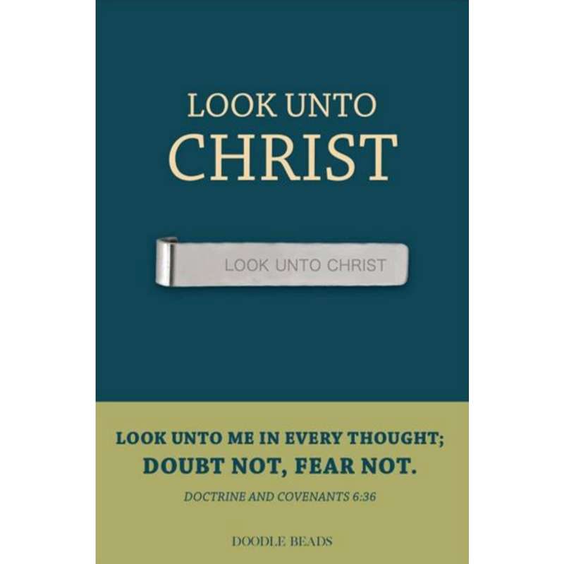 Look unto Christ 2025 Youth Theme Tie Bar, , large image number 0