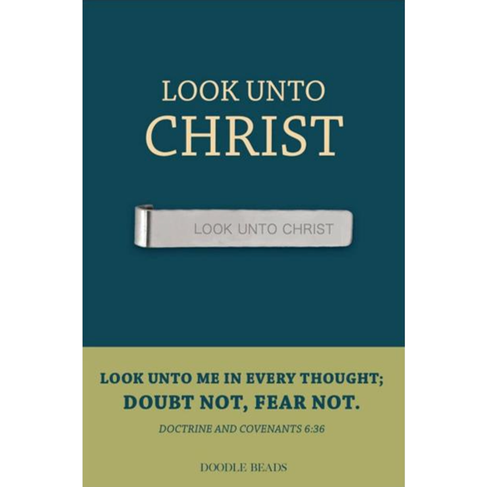 Look unto Christ 2025 Youth Theme Tie Bar,  Look unto Christ 2025 Youth Theme Tie Bar