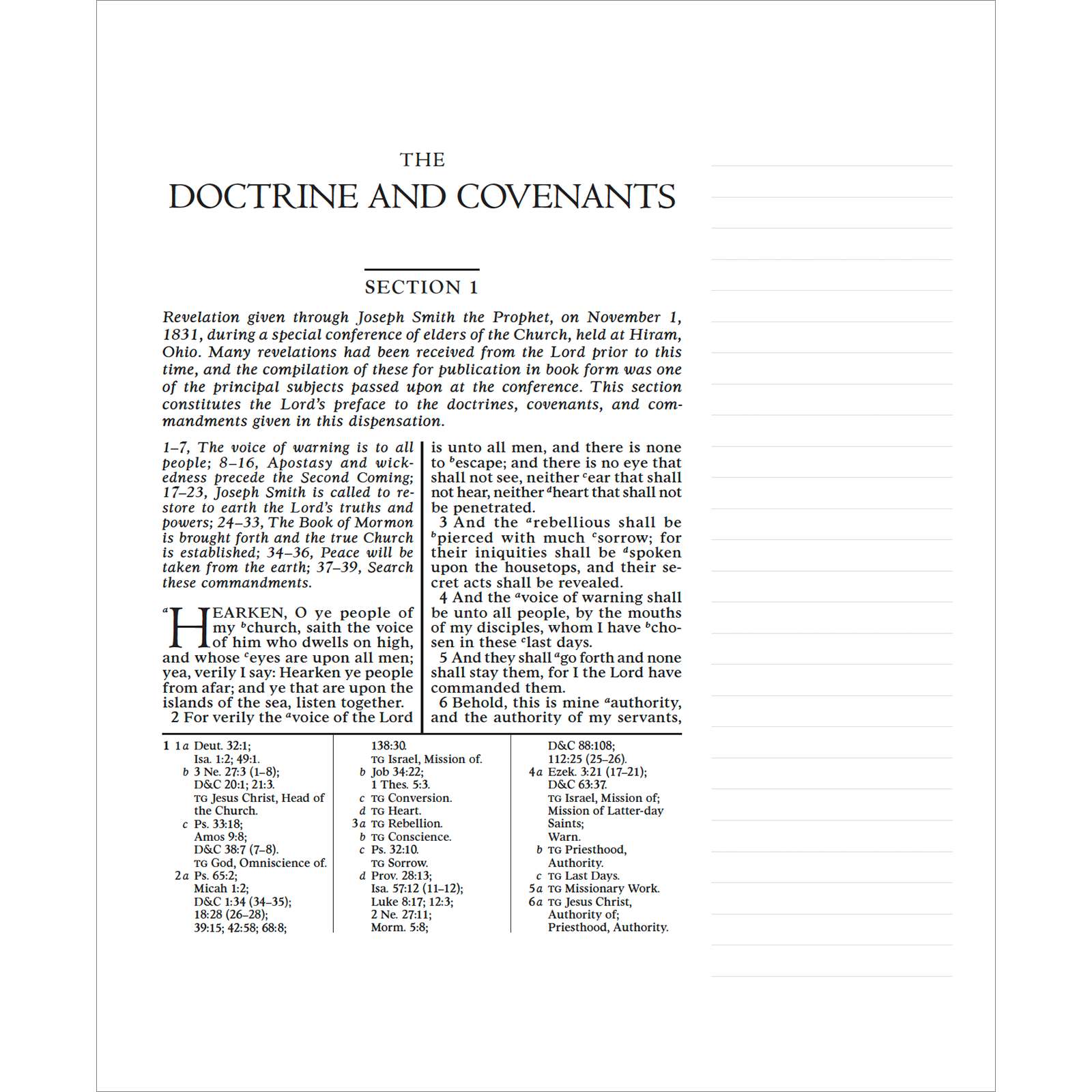 The Doctrine and Covenants and Pearl of Great Price, Journal Edition, Neutral (No Index), , large image number 2