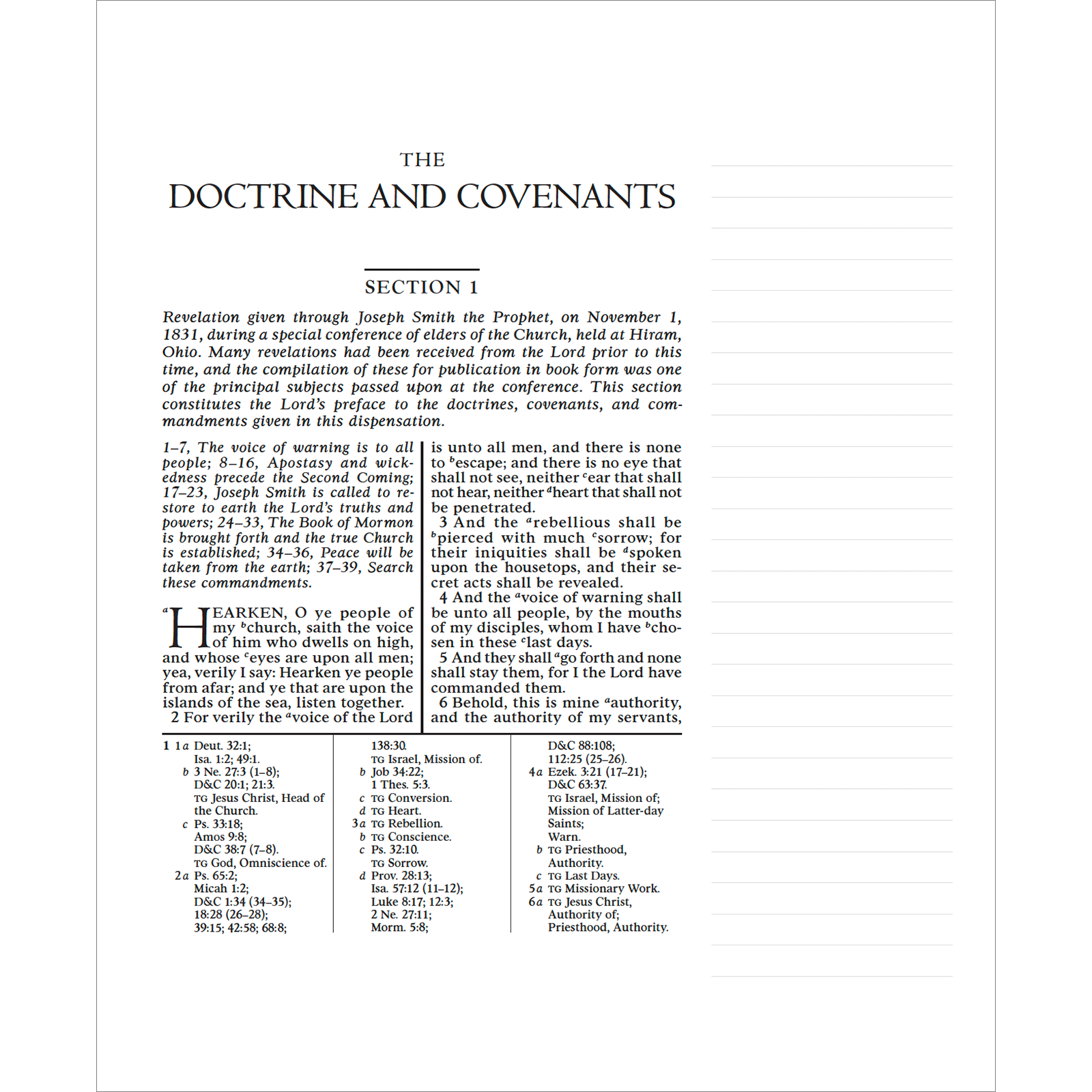The Doctrine and Covenants and Pearl of Great Price, Journal Edition, Neutral (No Index), , large image number 2