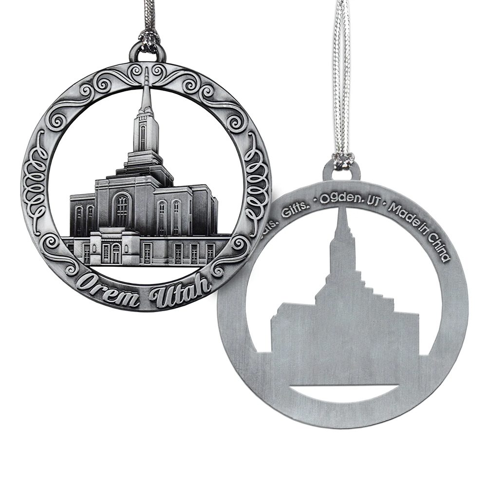 Orem Temple Ornament, , large