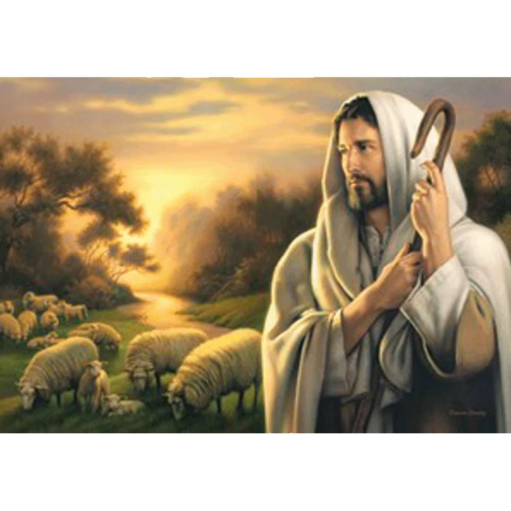 The Lord Is My Shepherd 3x4 Print