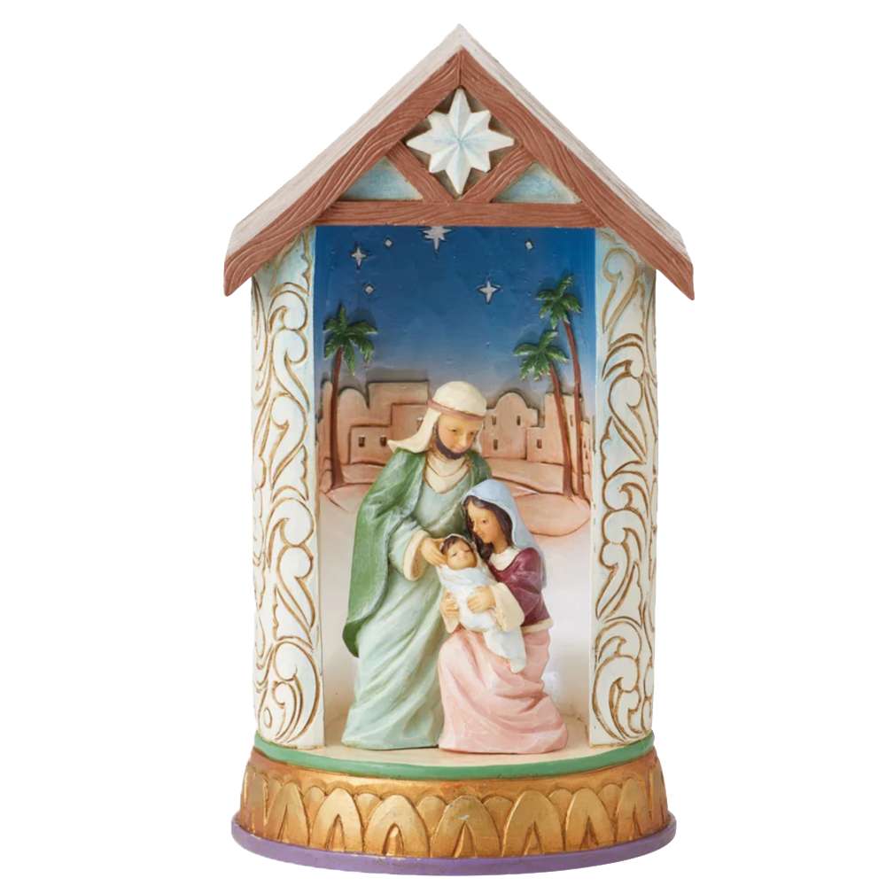 Light-up Heartwood Creek Nativity Scene, , large image number 0