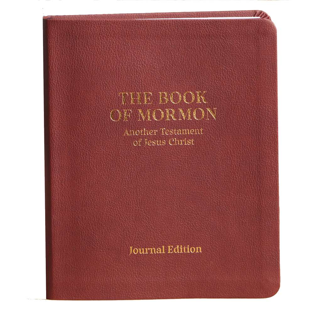 The Book of Mormon, Journal Edition, Faux Leather, Chestnut (No Index), , large image number 2
