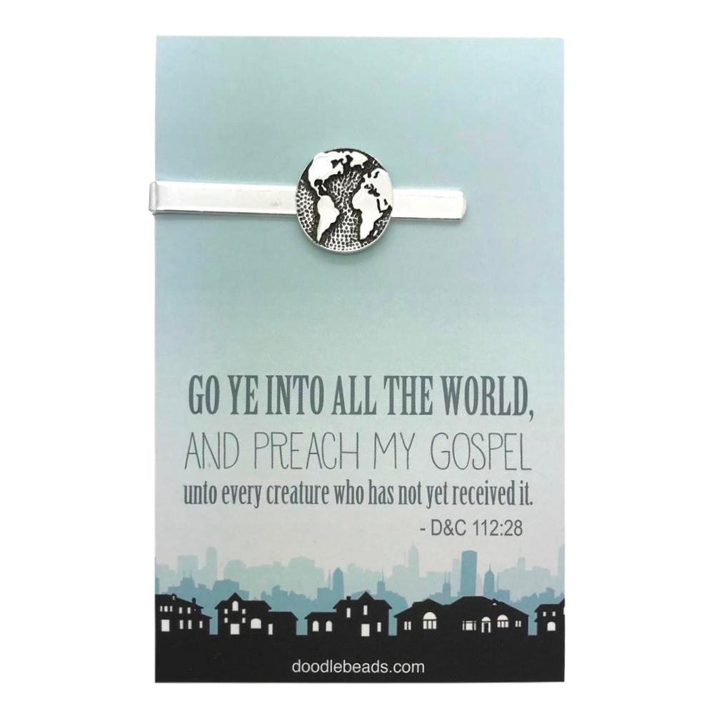 Go Ye Into All the World Tie Bar