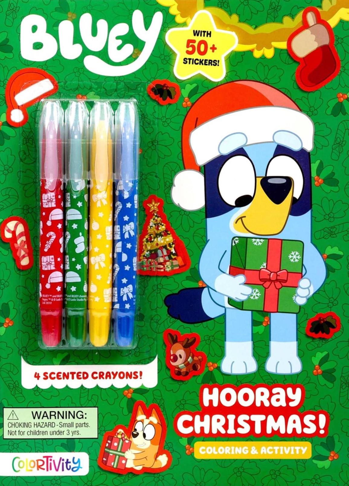 Bluey Colortivity: Hooray Christmas!