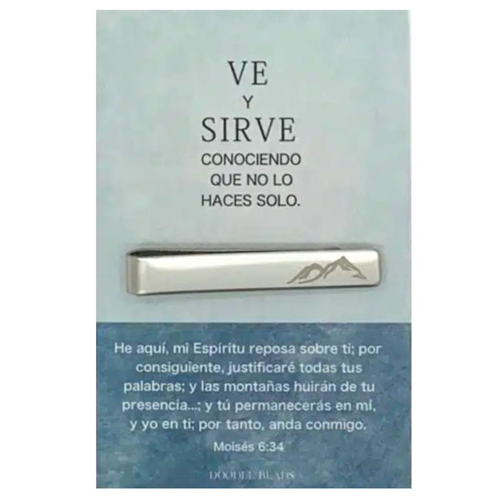 Go and Serve Tie Bar (Spanish)