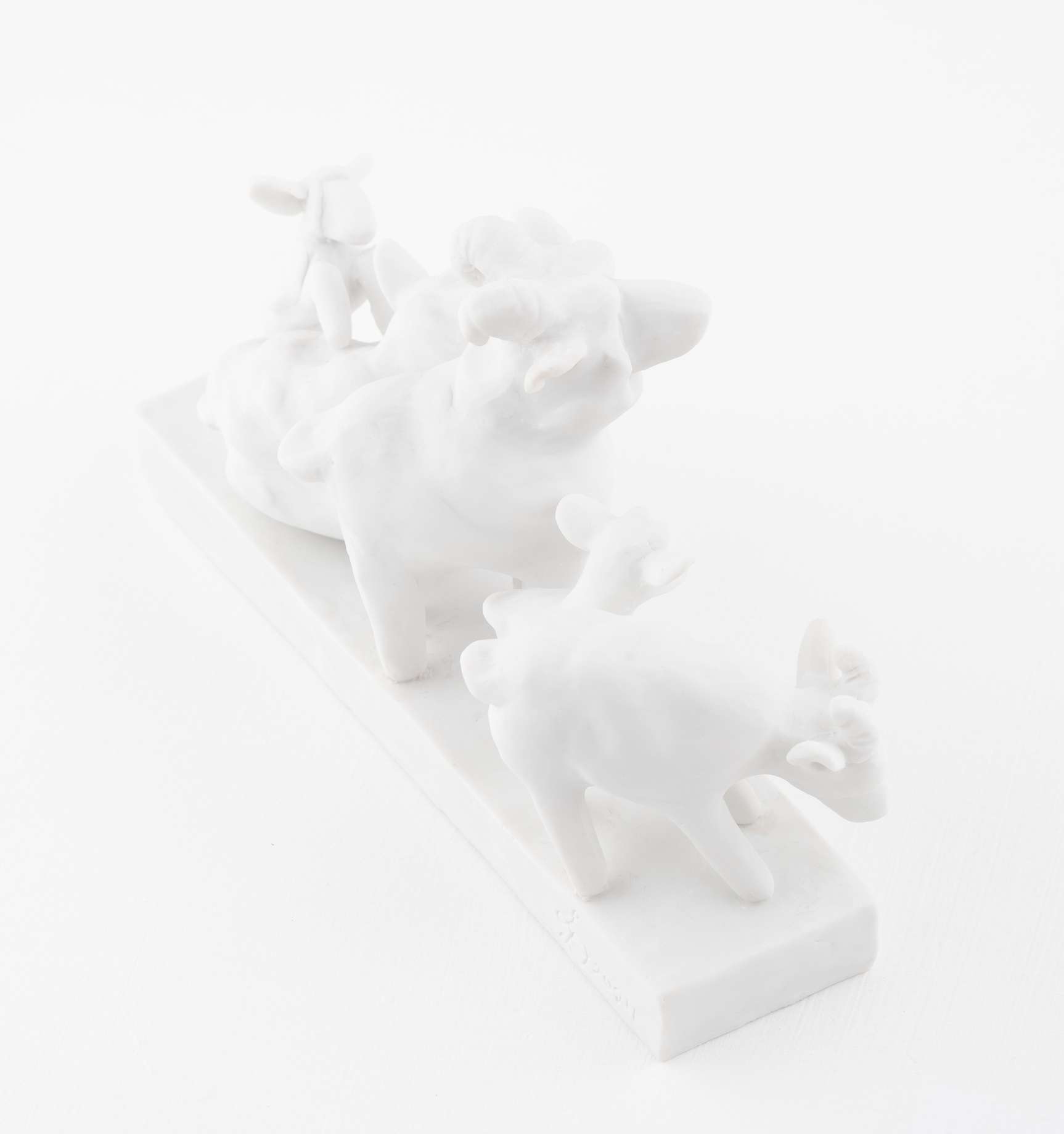 Rescued by the Shepherd Marble Resin Statue, , large image number 2