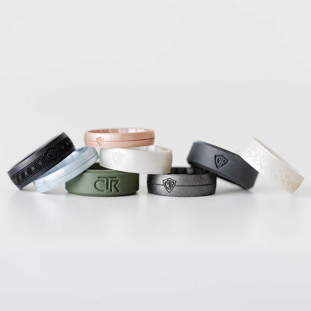 Silicone Bevel Slate CTR Ring, , large image number 3