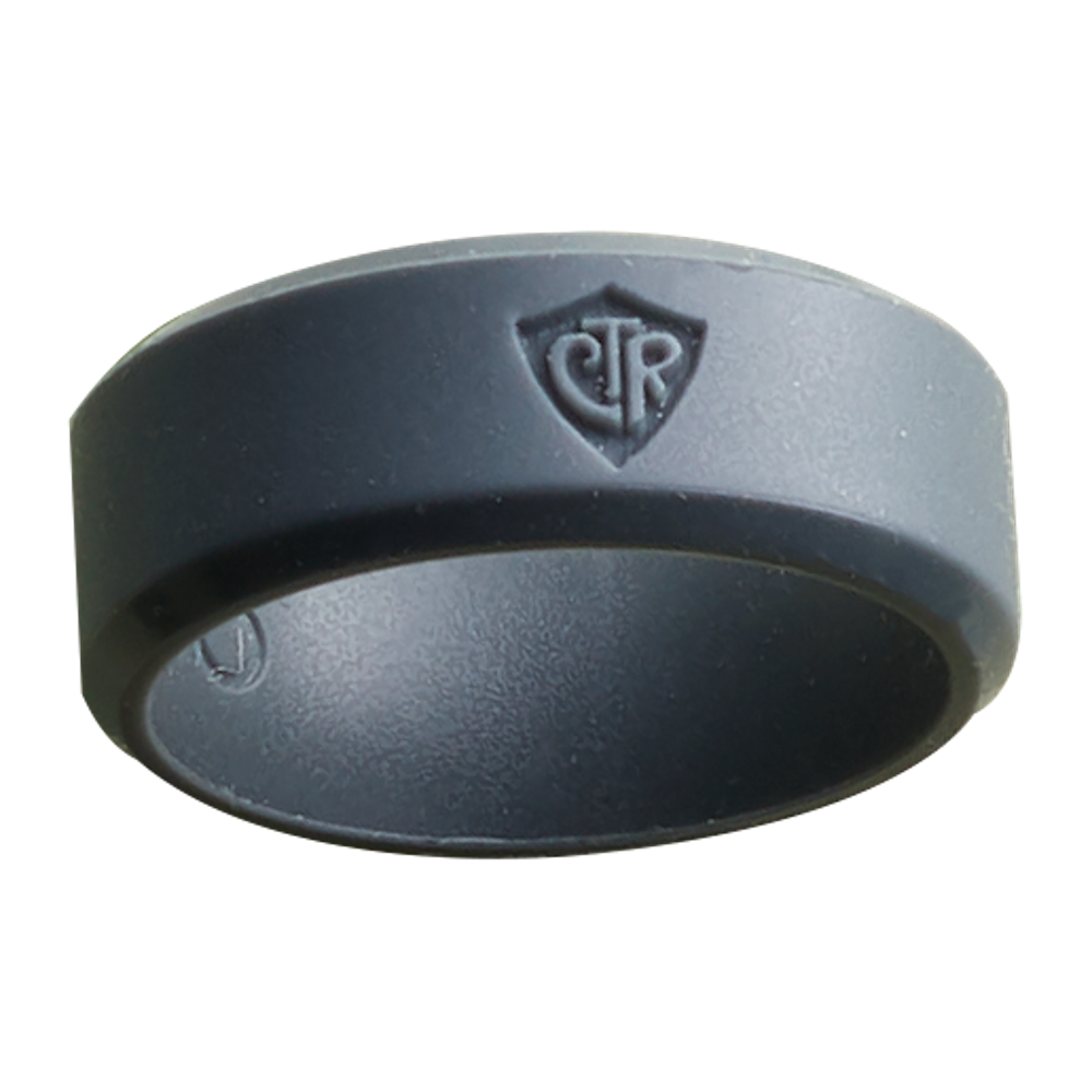 Silicone Bevel Slate CTR Ring,  Silicone Bevel Slate CTR Ring