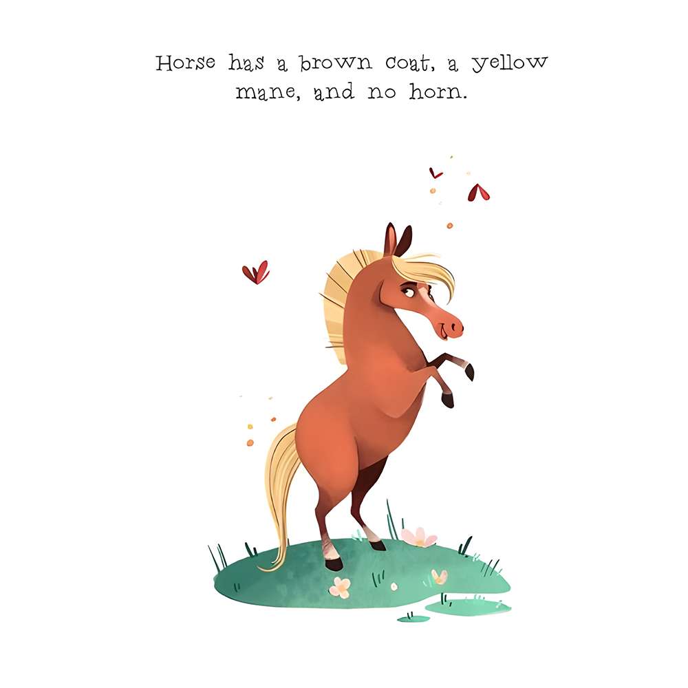 Unicorn And Horse Are Friends, , large image number 6