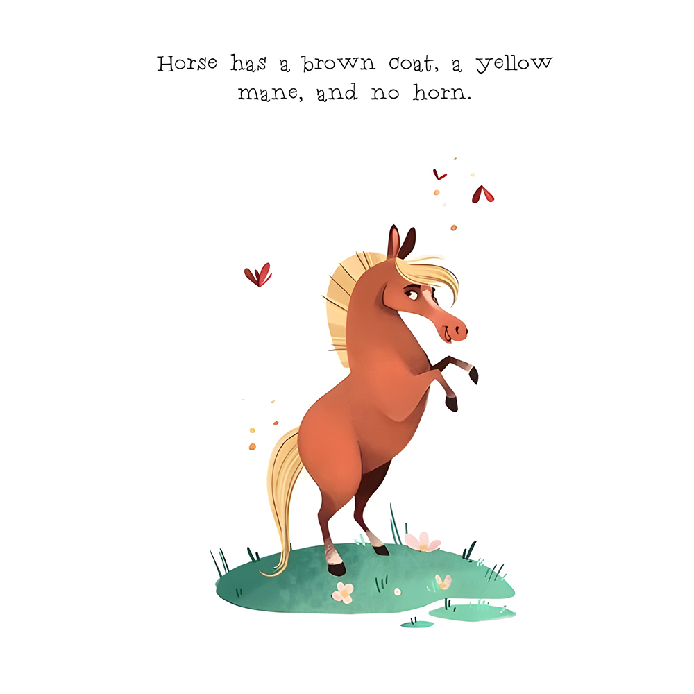 Unicorn And Horse Are Friends, , large image number 6