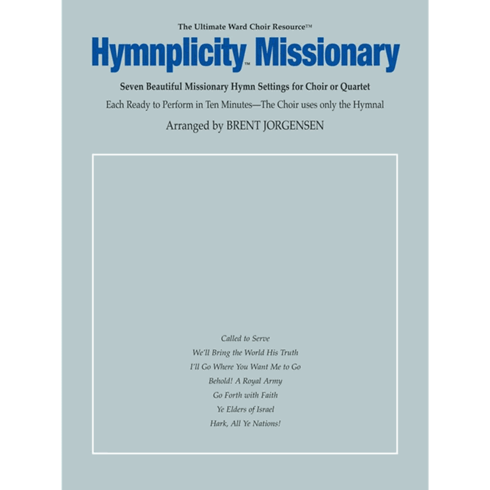 Hymnplicity Missionary Songbook,  Hymnplicity Missionary Songbook