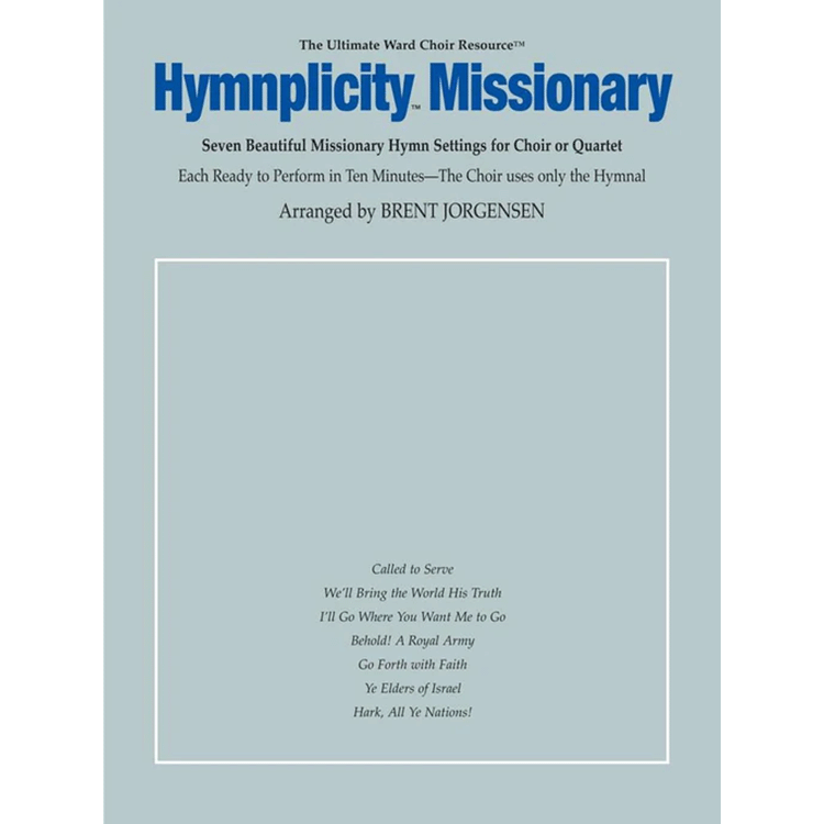 Hymnplicity Missionary Songbook