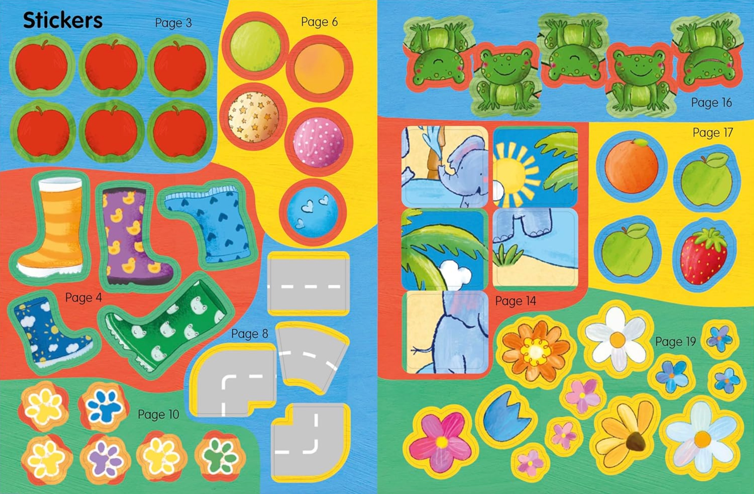 A is for Apple Sticker Activity Book, , large image number 2