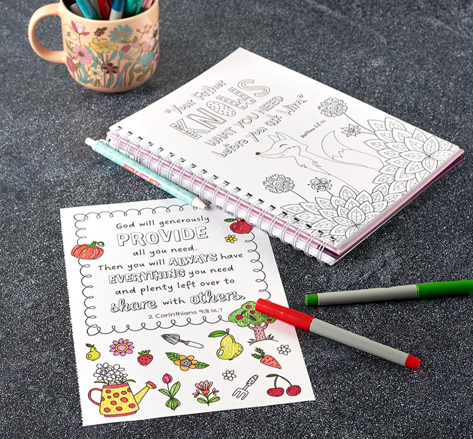 My Favorite Bible Verses Coloring for Girls, , large image number 2