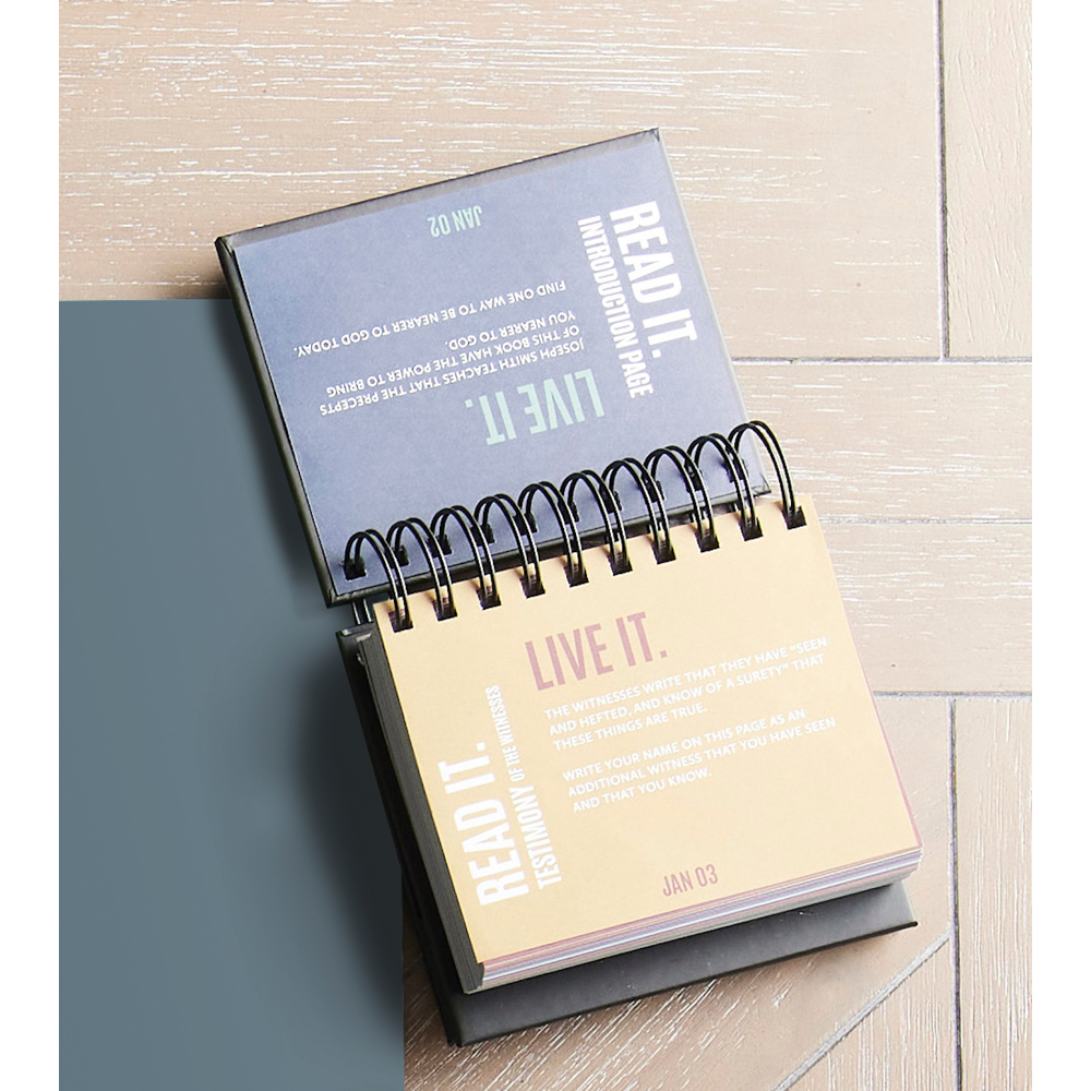 Don't Miss This Daily Book of Mormon Calendar 2024, , large image number 3