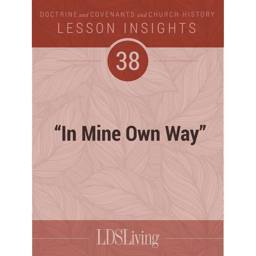 Lesson Insights Doctrine and Covenants and Church History #38