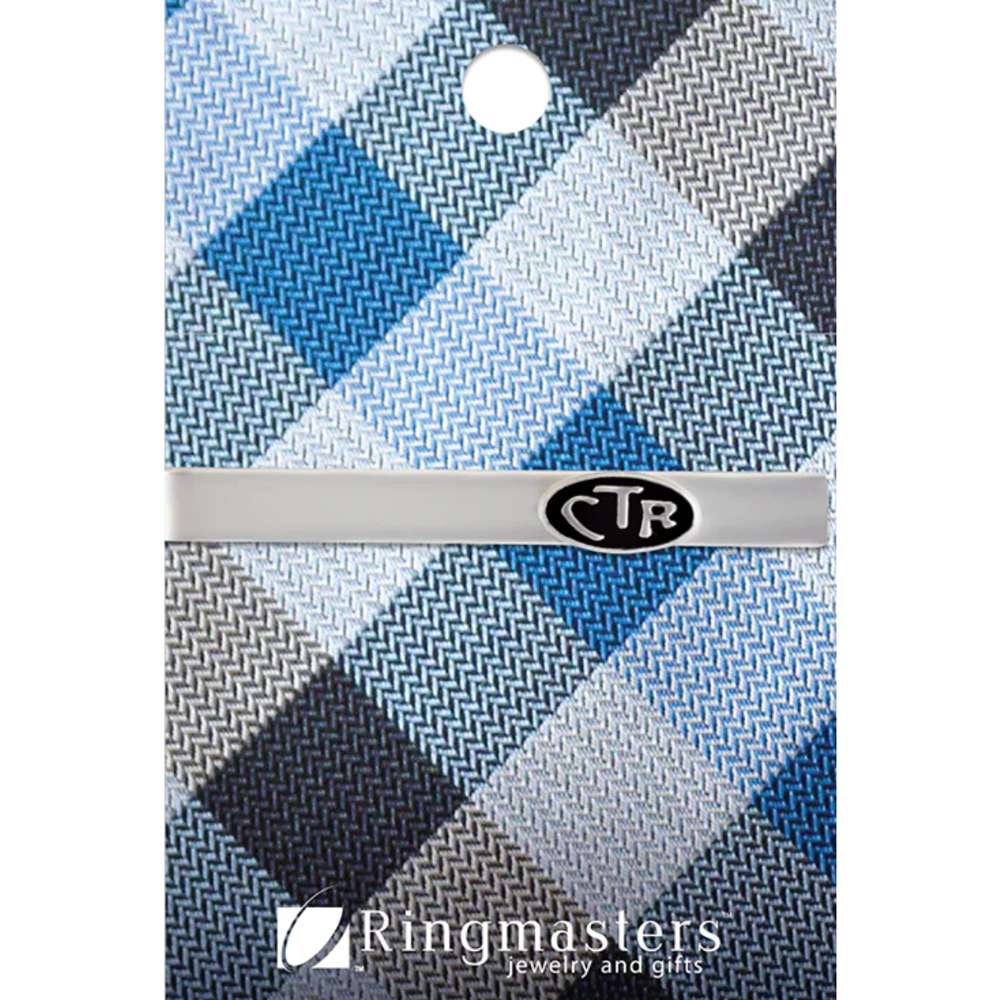 CTR Black Oval Tie Bar, , large image number 2