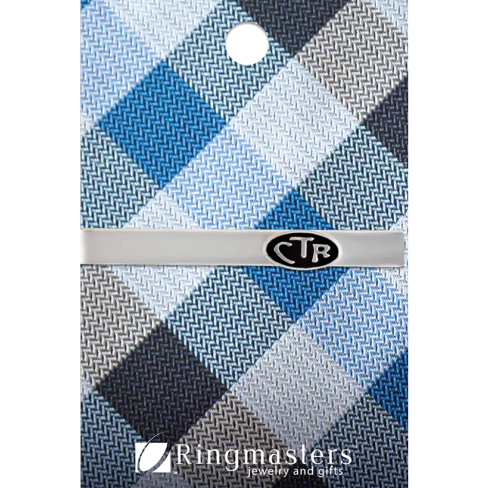 CTR Black Oval Tie Bar, , large image number 2