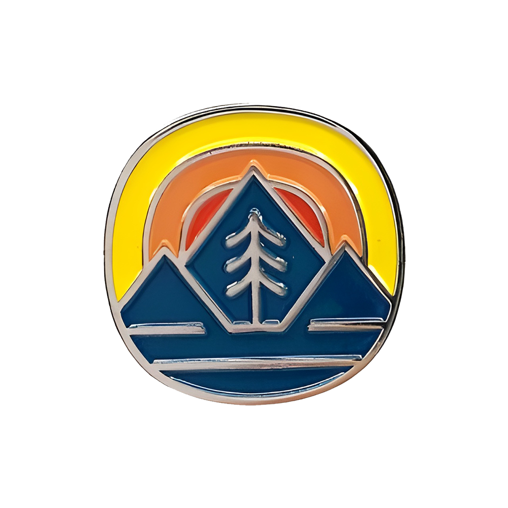 Enamel Pin Fell Badge