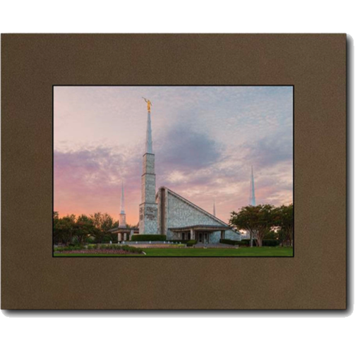Dallas Temple (8x10 Matted Print)