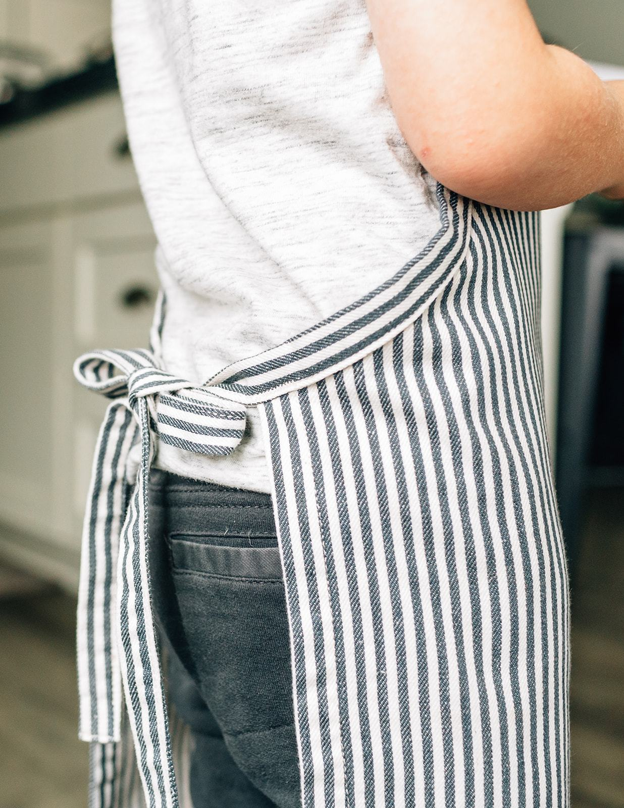 Kids' Stripe Apron, , large image number 1