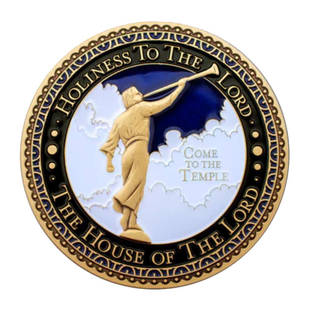 Nauvoo Illinois Temple Medallion Coin, , large image number 2