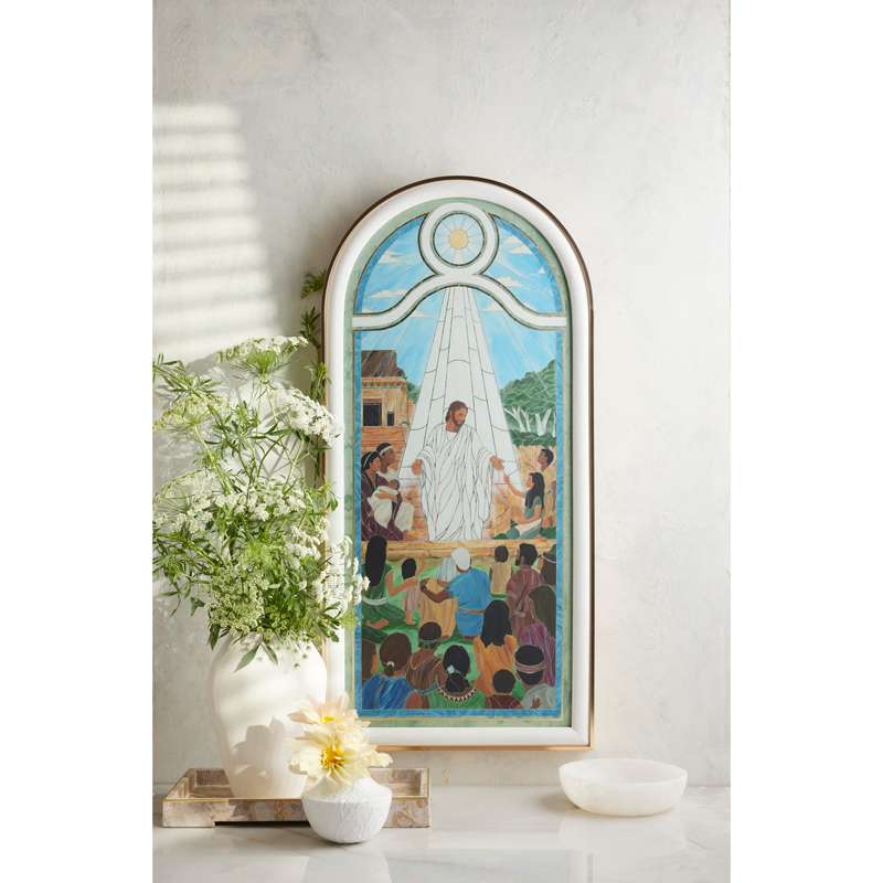 Arise and Come Forth Unto Me (38x18 Framed Canvas Print), , large image number 4