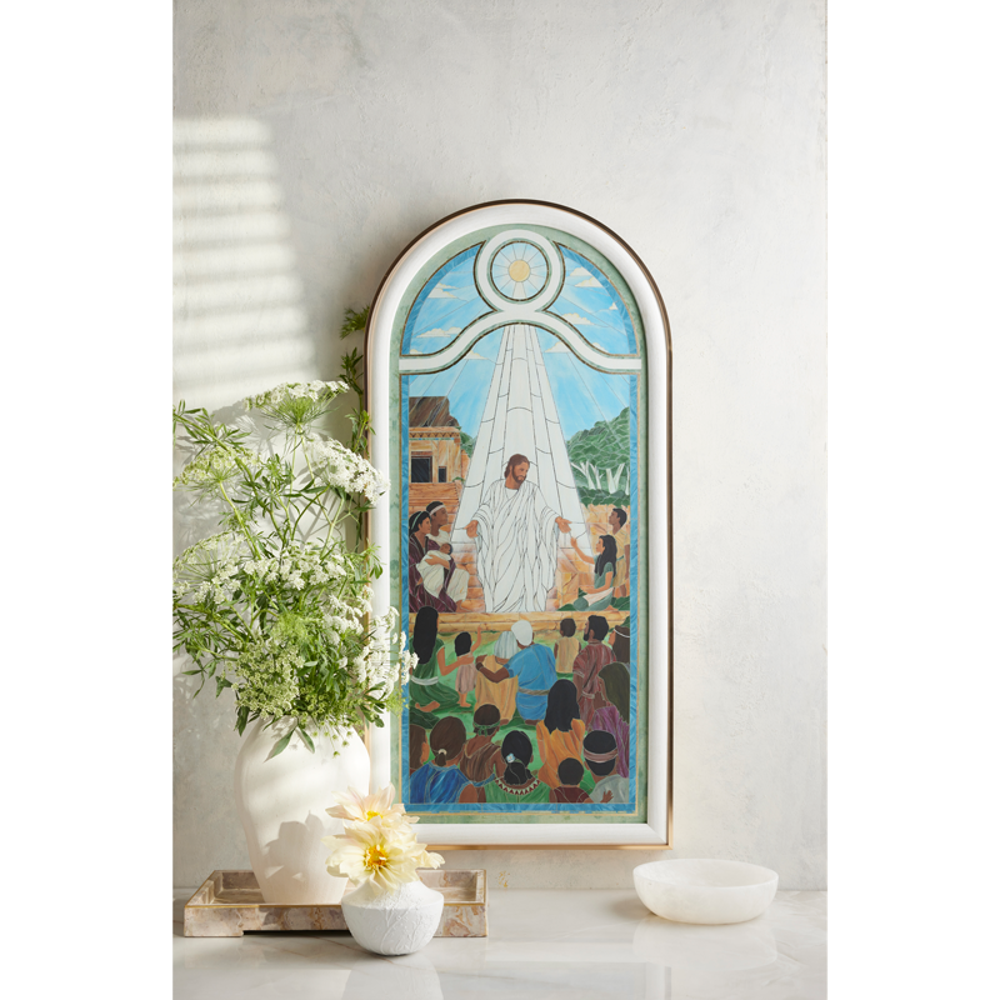 Arise and Come Forth Unto Me (38x18 Framed Canvas Print), , large image number 5