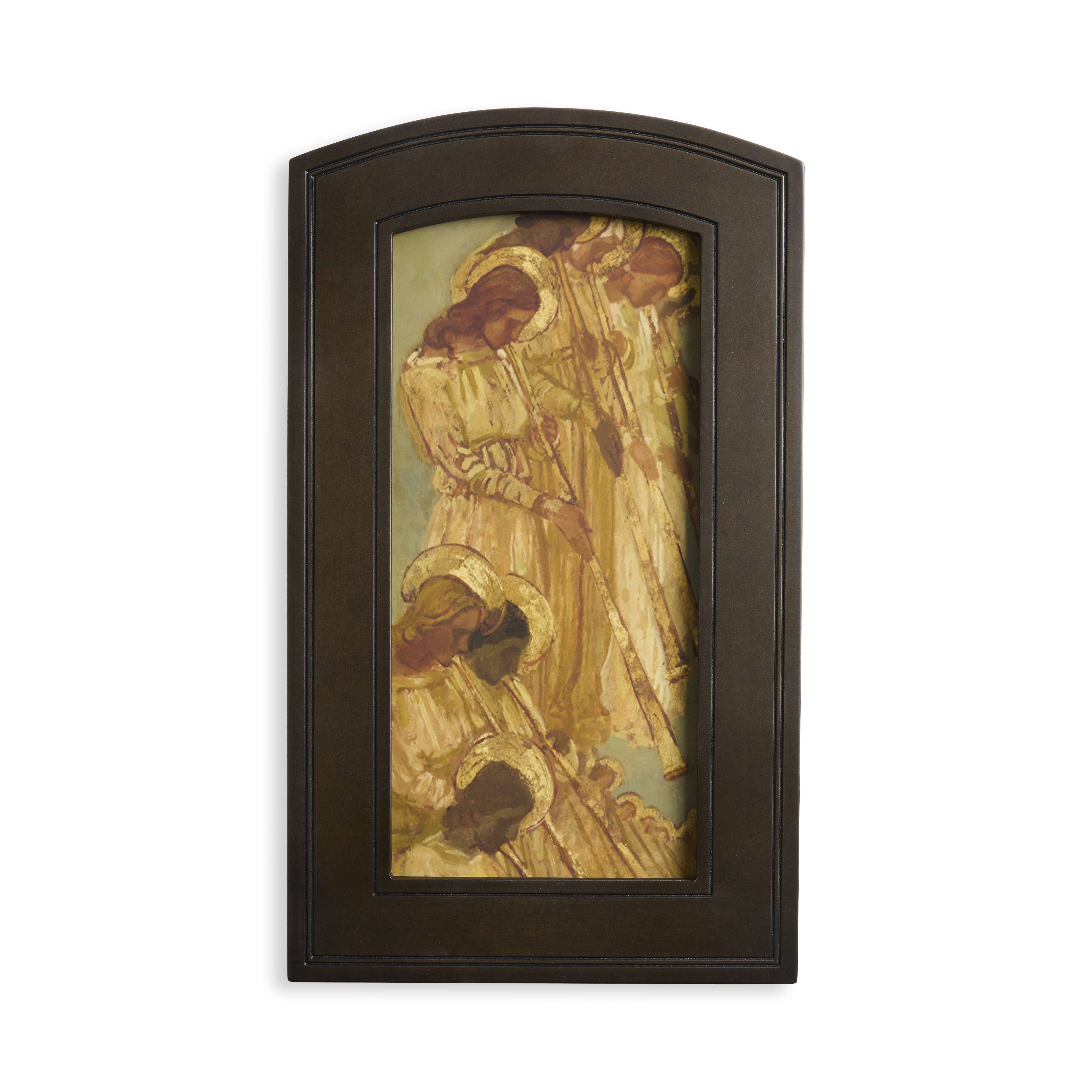 Herald Trumpets (18x11 Framed Canvas Print)