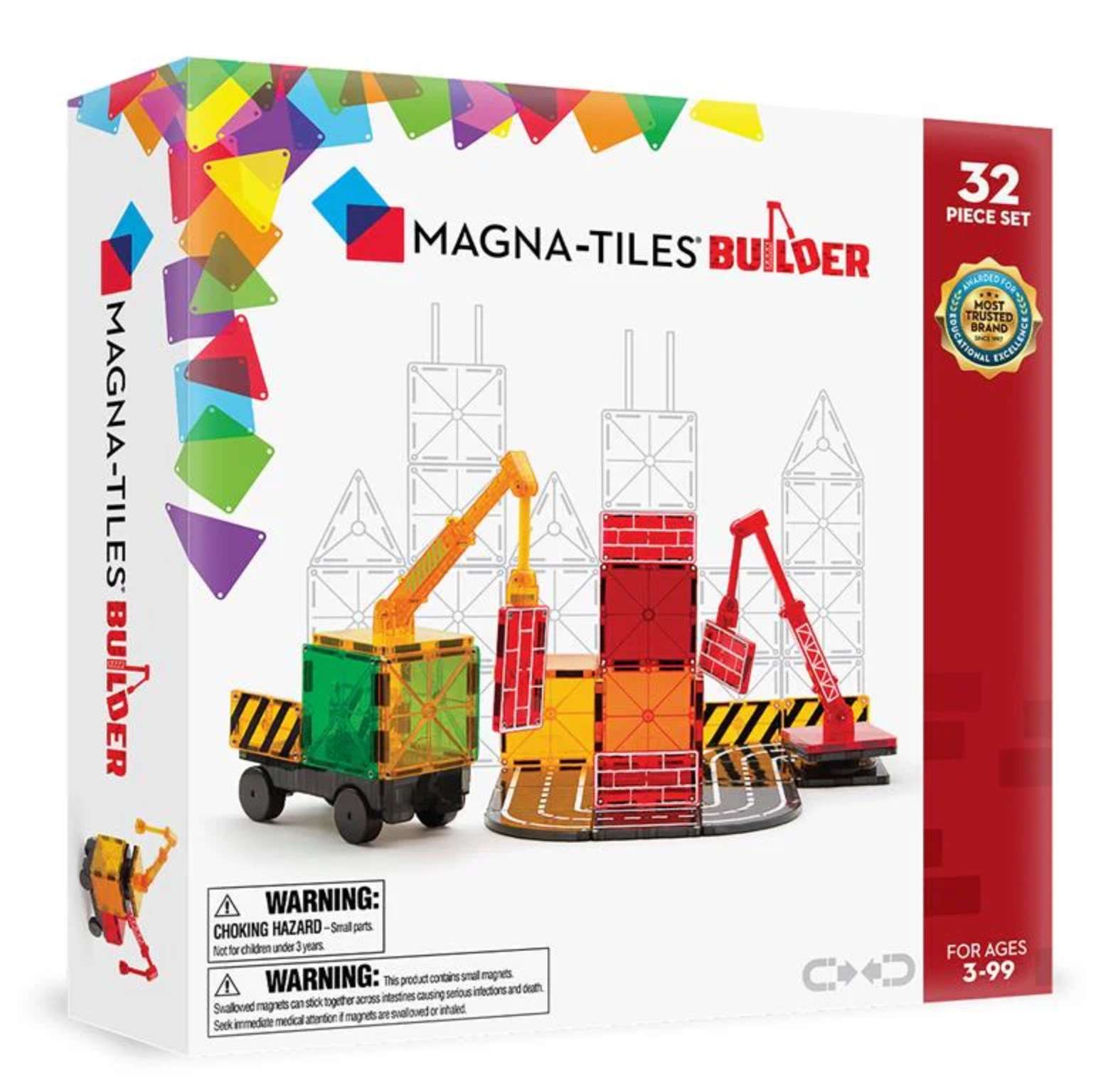 Magna Tiles Builder 32 Piece Set, , large image number 0