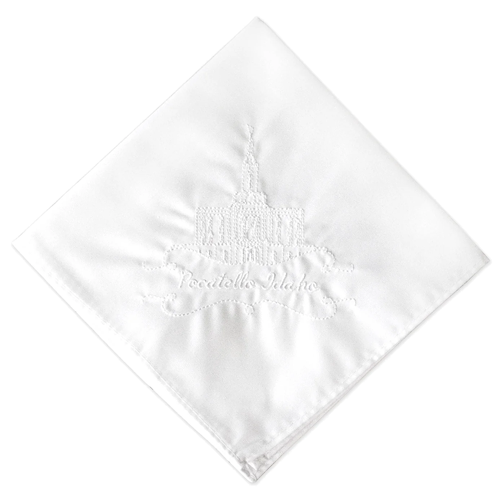 Pocatello Idaho Temple Handkerchief