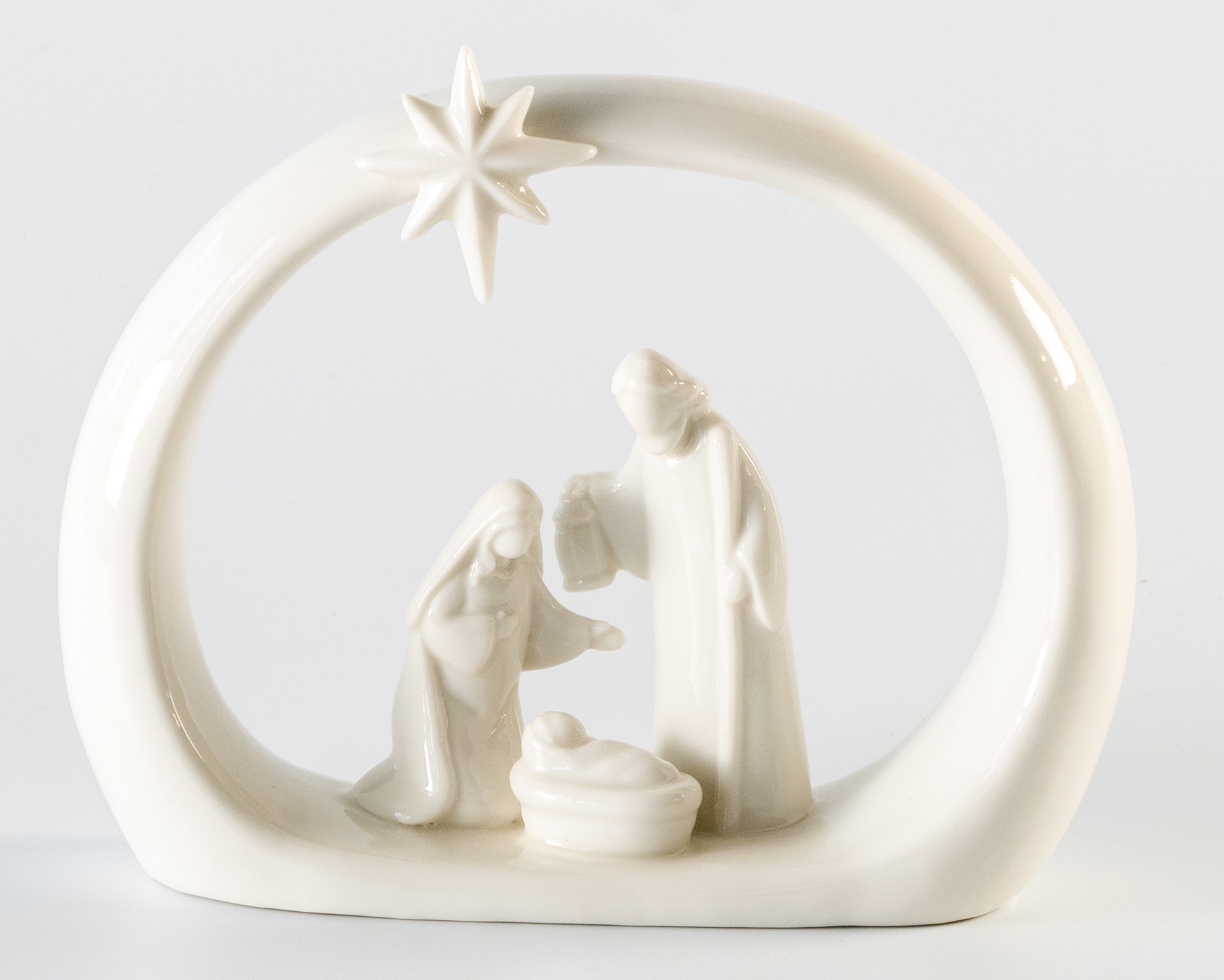 Heaven Everywhere Star Arch Porcelain Nativity, , large image number 2