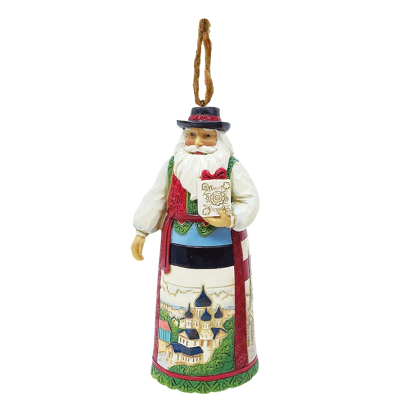 Baltic Santa Ornament