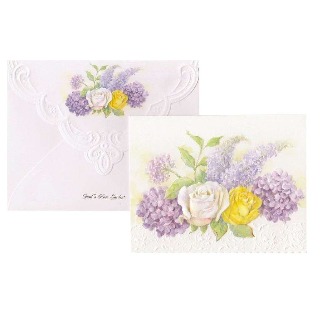 Roses and Hydrangeas Boxed Notes, , large