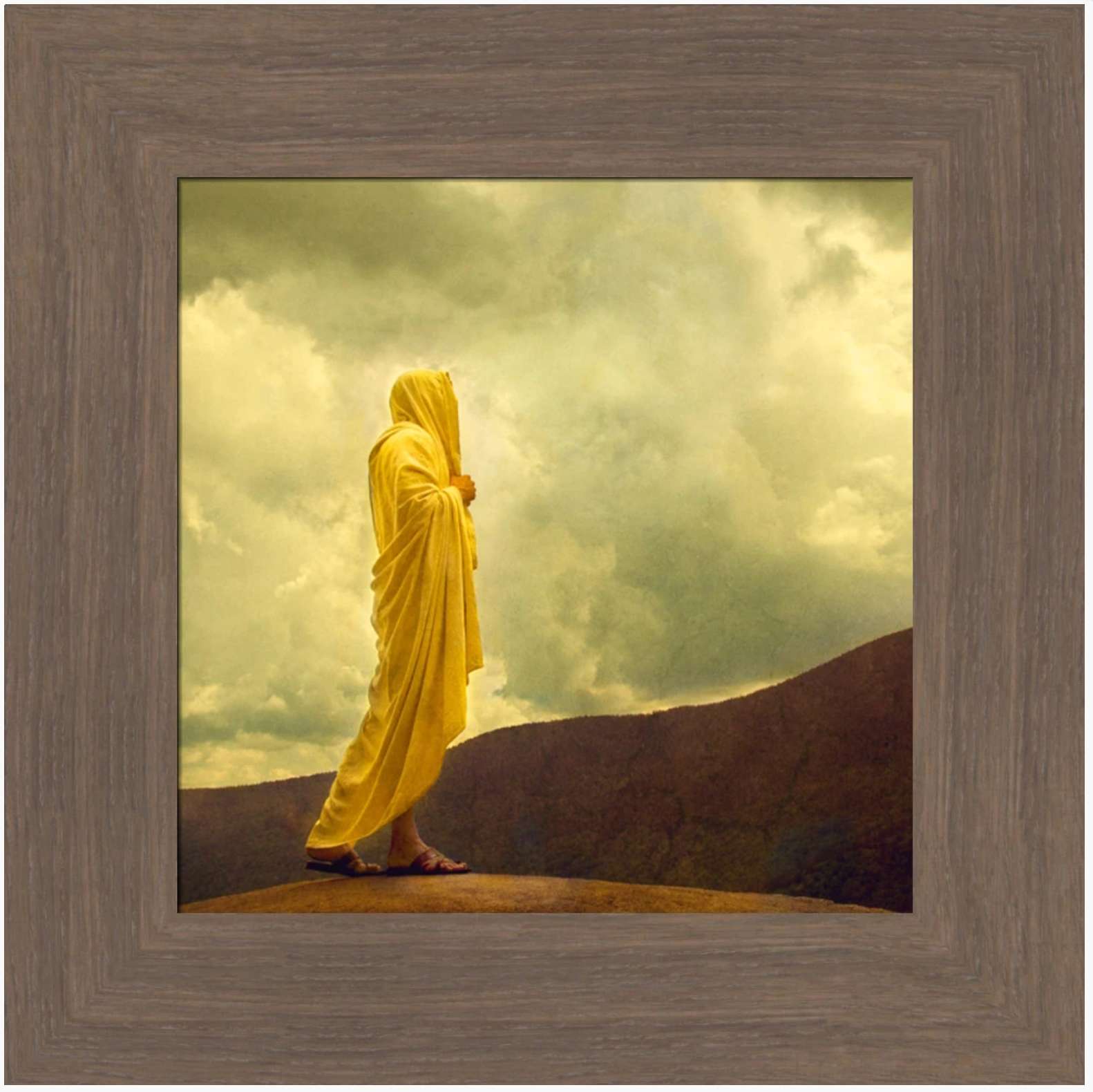 How Beautiful Upon the Mountains (13x13 Framed Art)