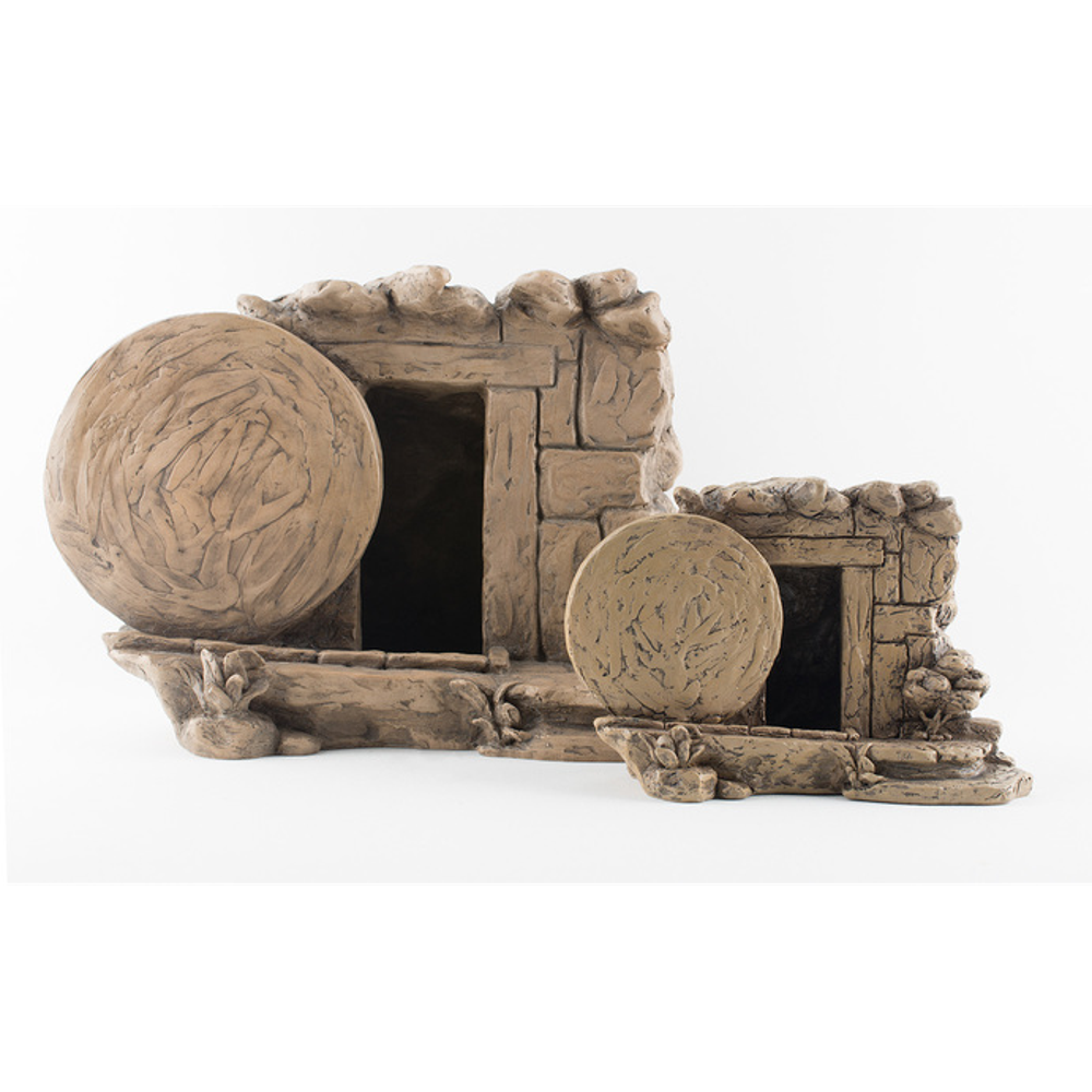 He Is Risen Tomb Sculpture, , large