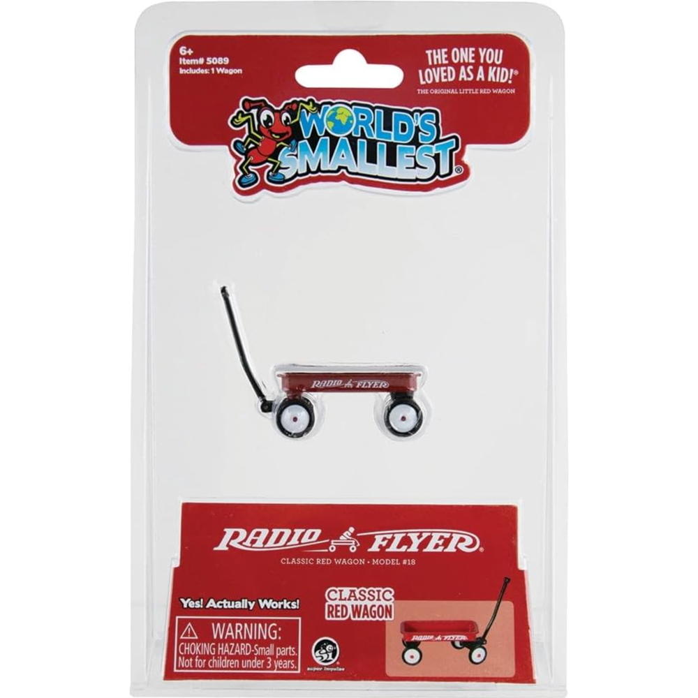 World's Smallest Radio Flyer Classic Red Wagon,  World's Smallest Radio Flyer Classic Red Wagon