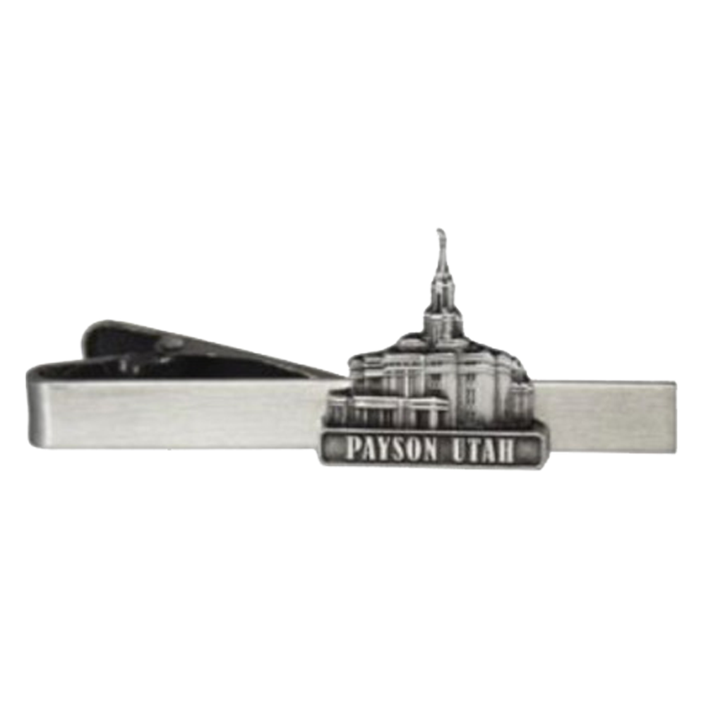 Payson Utah Temple Tie Bar, , large