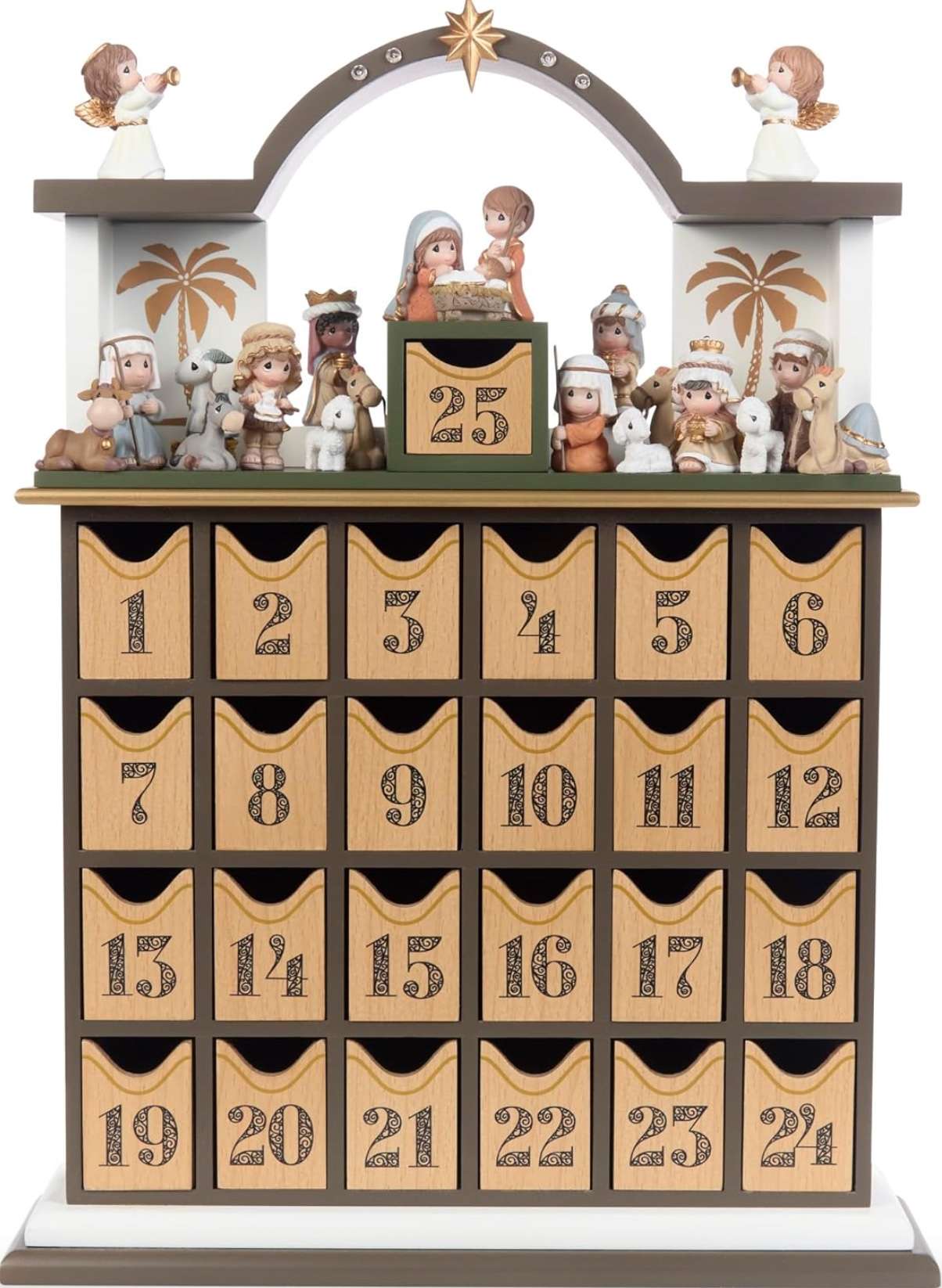 Precious Moments Countdown to Christmas Nativity Advent Calendar, , large image number 0