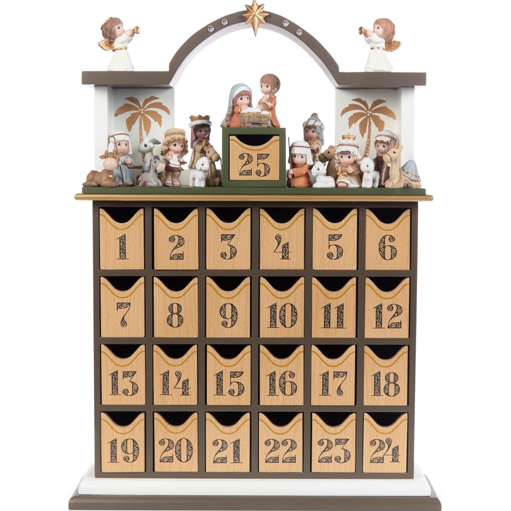 Precious Moments Countdown to Christmas Nativity Advent Calendar, , large image number 0