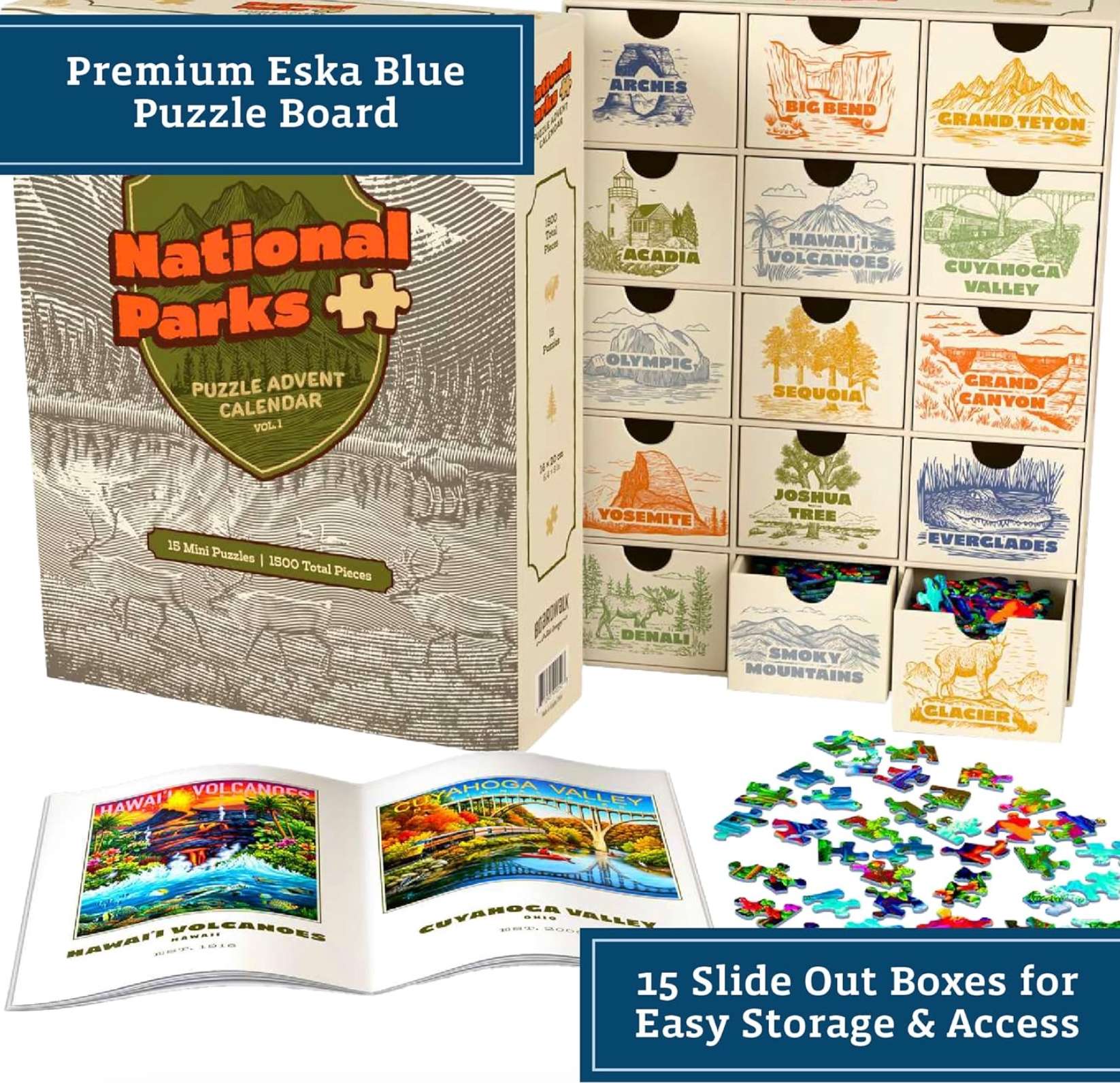National Parks Puzzle Advent Calendar, Vol. 1, , large image number 3