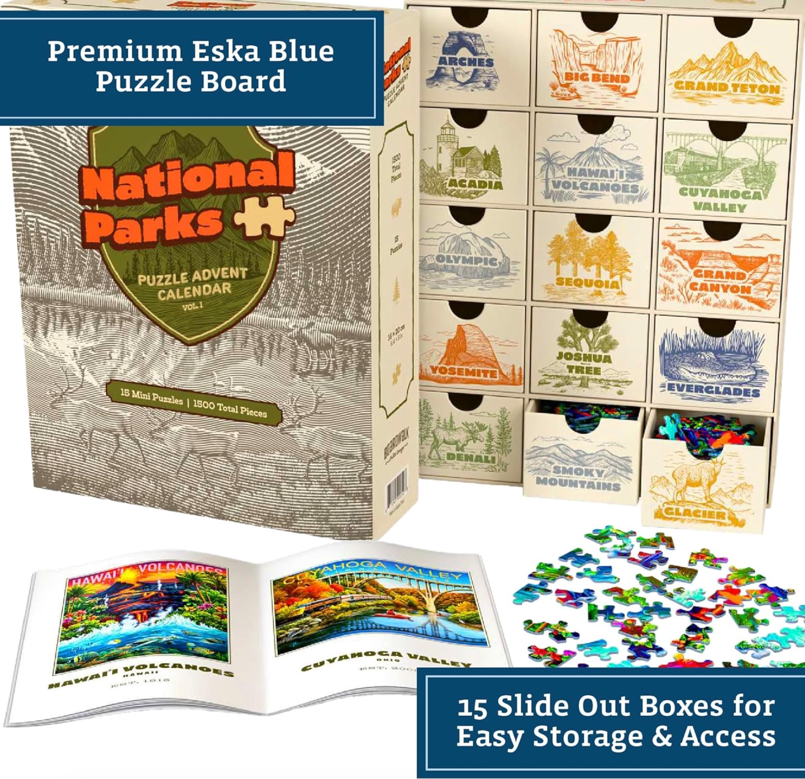 National Parks Puzzle Advent Calendar, Vol. 1, , large image number 3