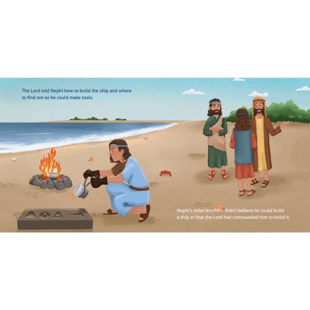 Nephi Builds a Ship, , large image number 1