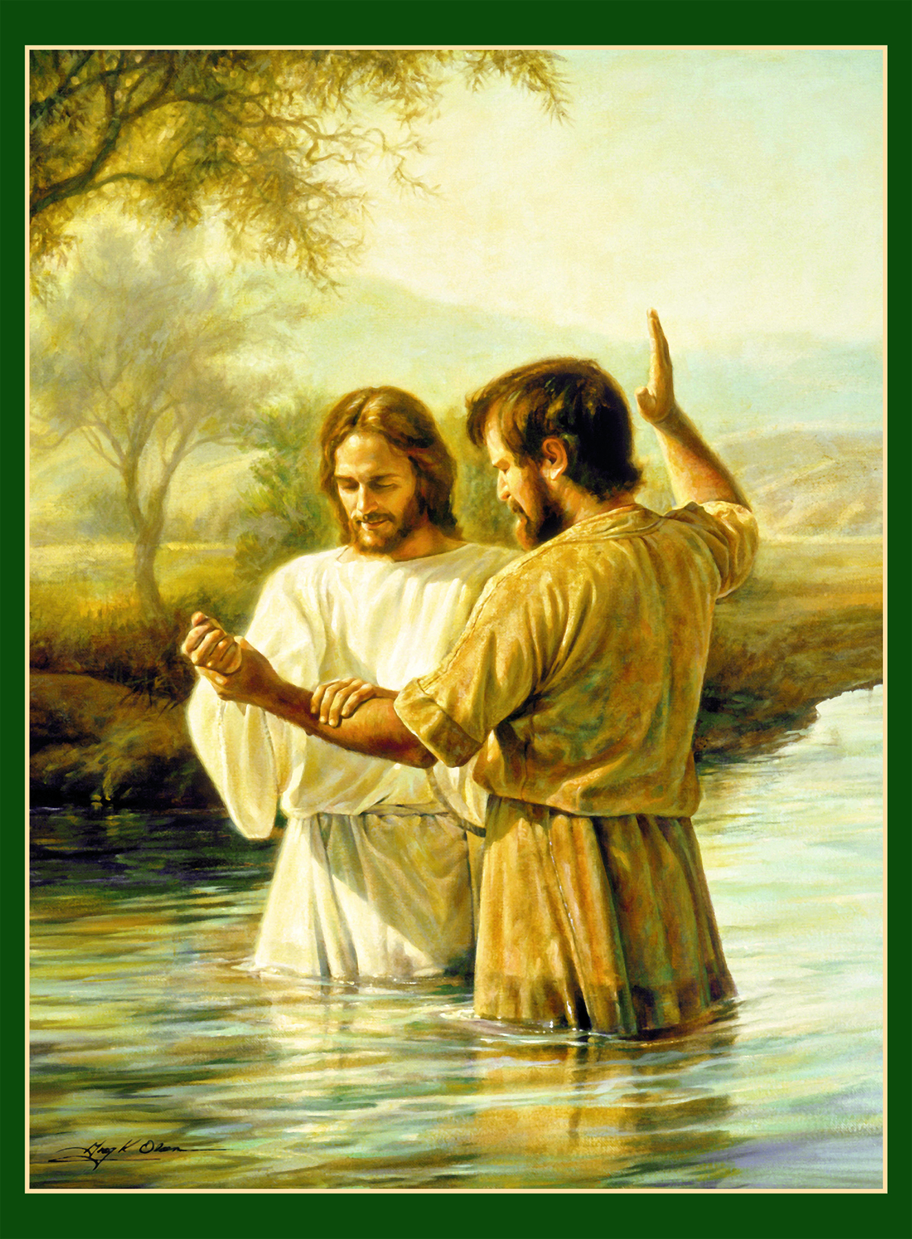 The Baptism of Christ 275 Piece Puzzle