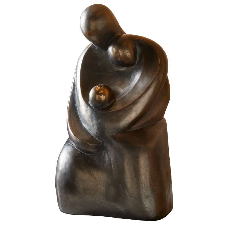 The Family Statue (12" Cold Cast Bronze), , large image number 0