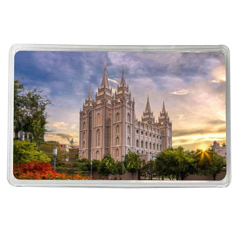 Salt Lake Temple Color Photo Recommend Holder, , large image number 0