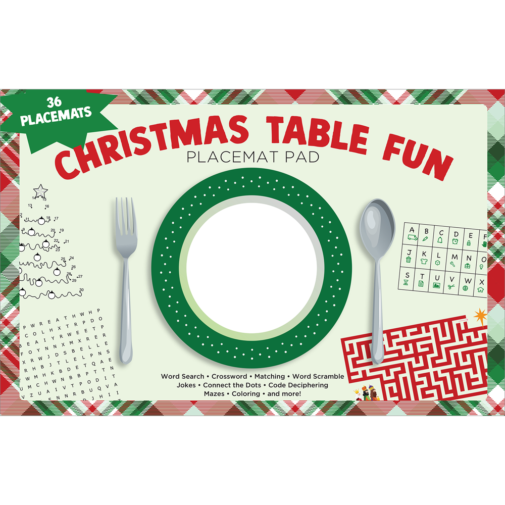 Christmas Placemat Pad, , large image number 0